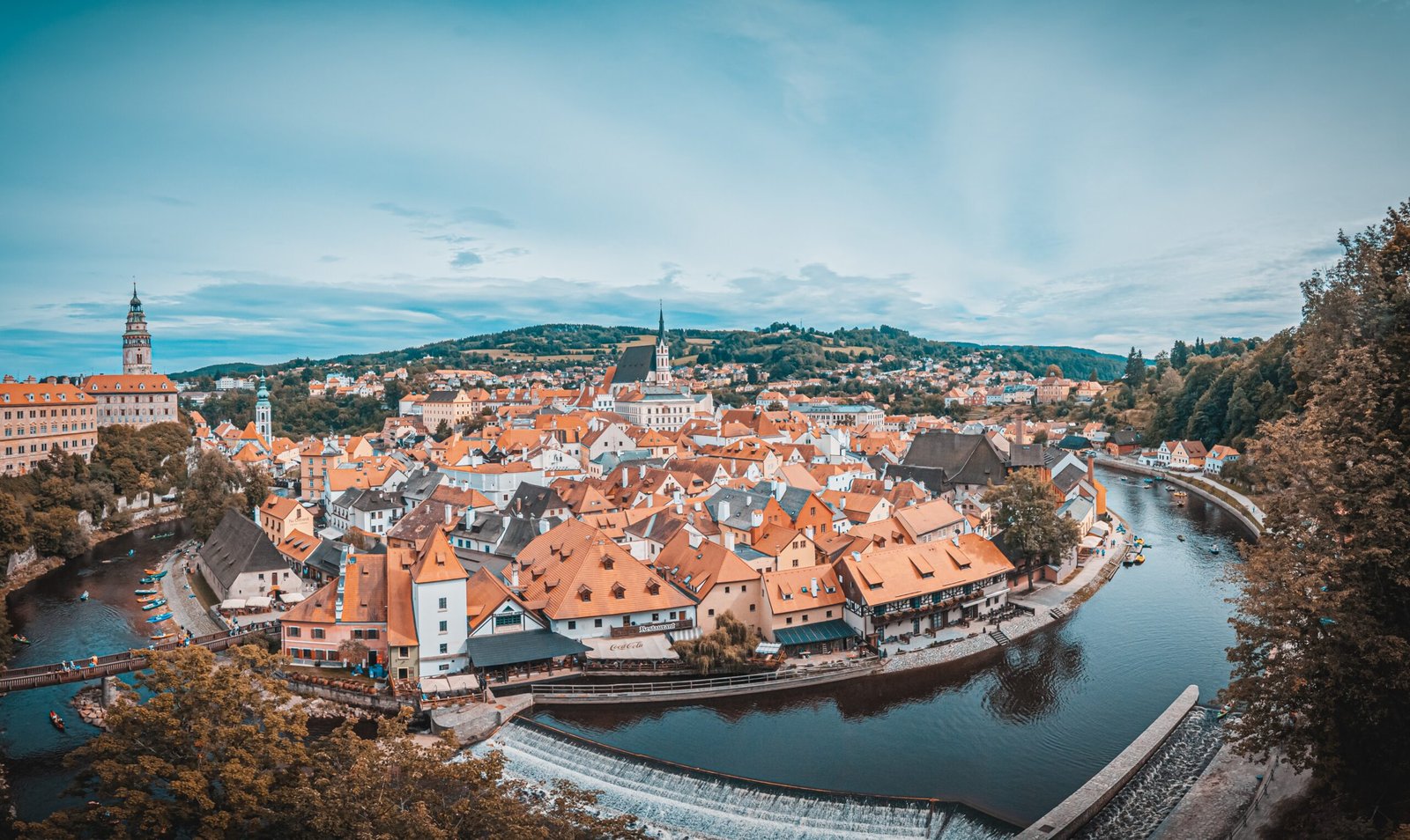 aerial photography of a village during daytime