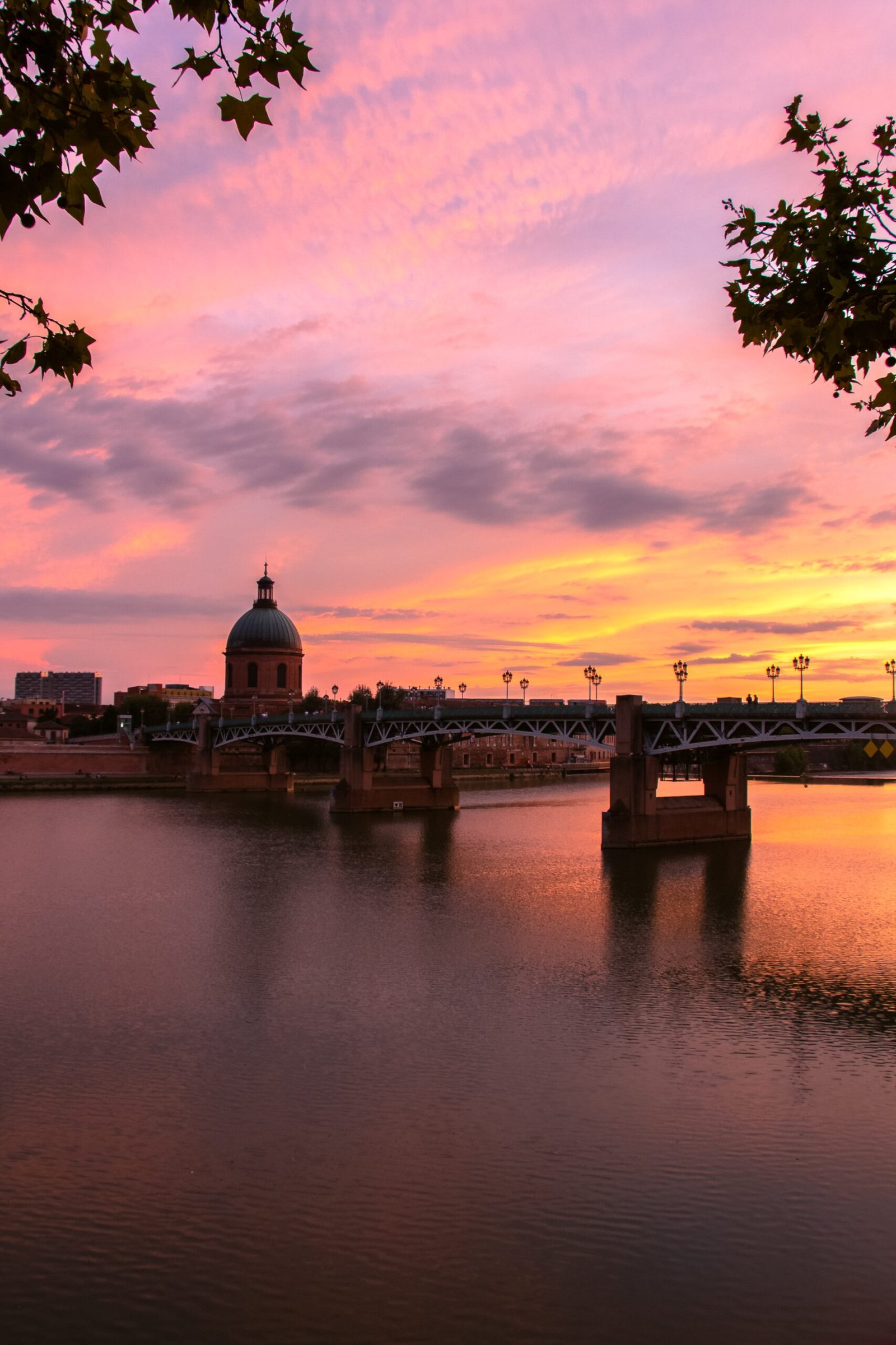 concrete bridge near cathedral