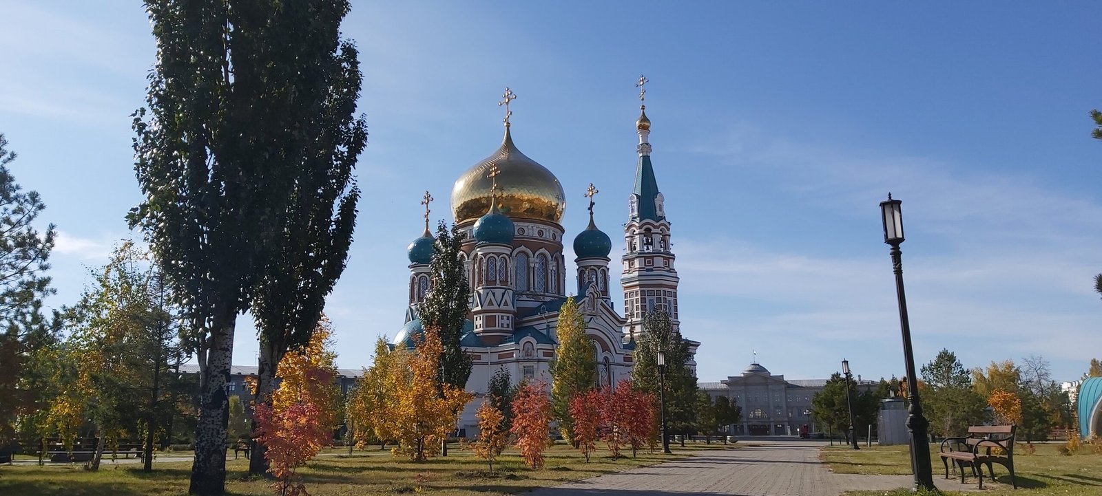 trees near mosque