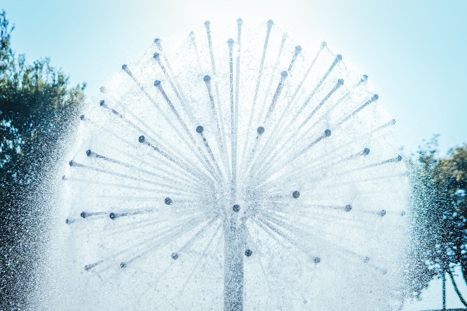 water droplets on glass panel